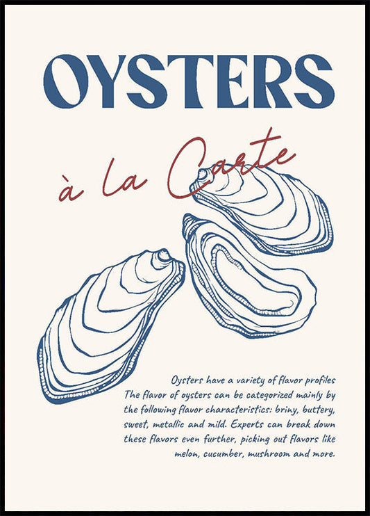 Oesters Poster