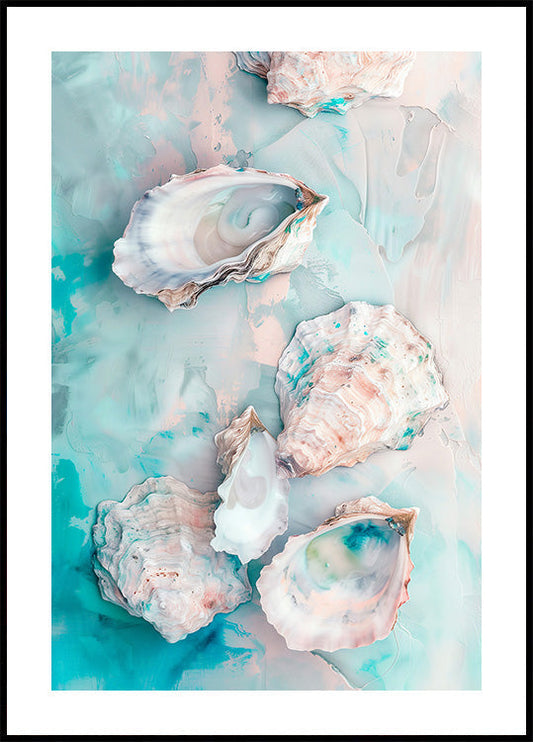 Artistieke Oesters Poster