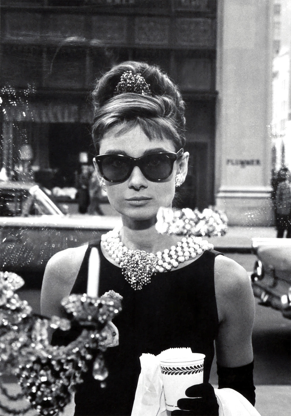 Audrey Hepburn Ontbijt bij Tiffany's Poster 