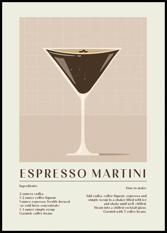 Espresso Martini-poster