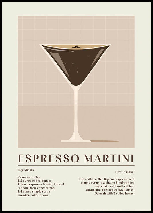 Espresso Martini-poster