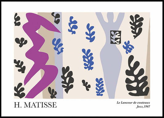 H. Matisse De Messenwerper Poster 