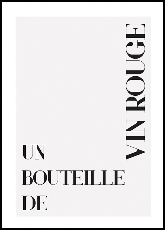 Vin Rouge-poster 