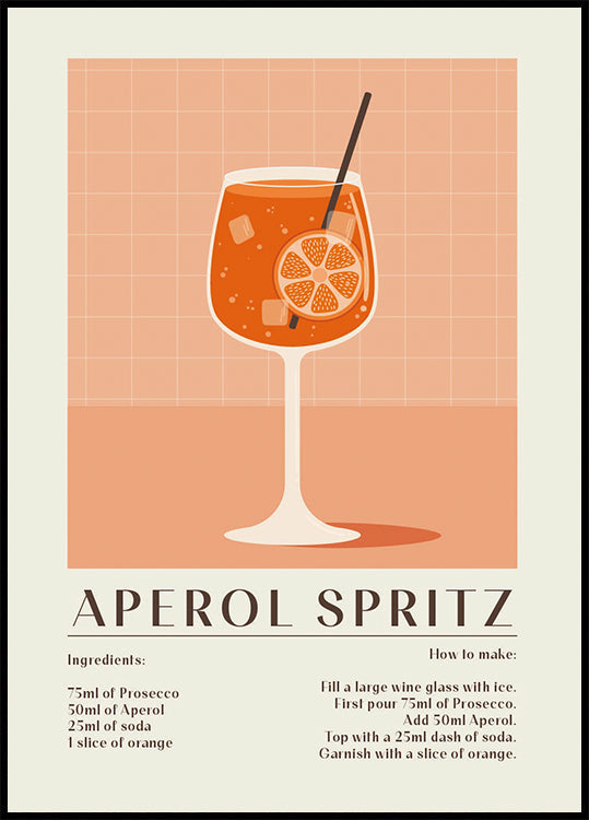 Aperol Spritz-poster