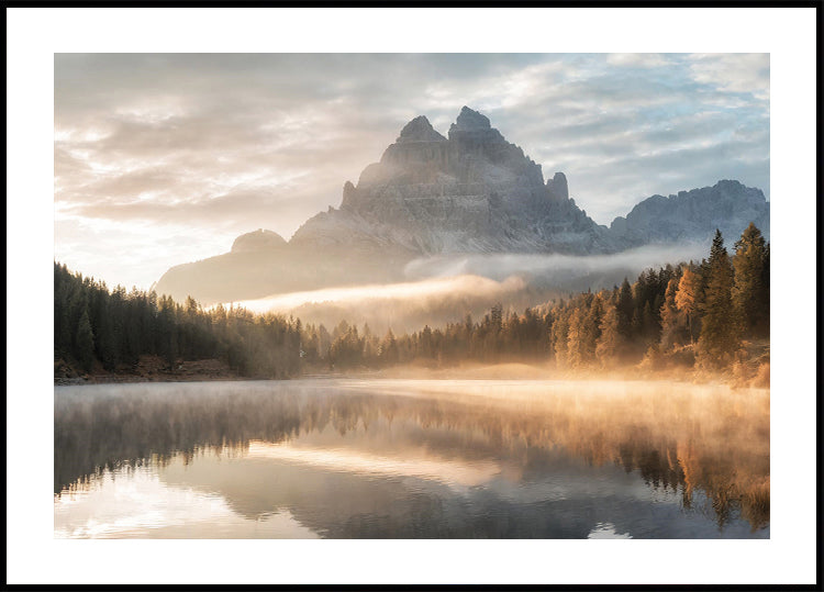 Herfst Bergmeer Poster