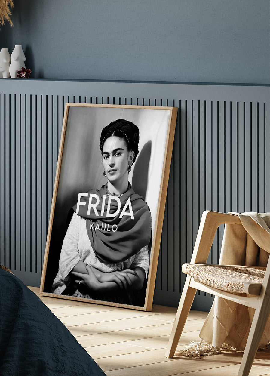 Frida Kahlo Portret Feministische Poster 