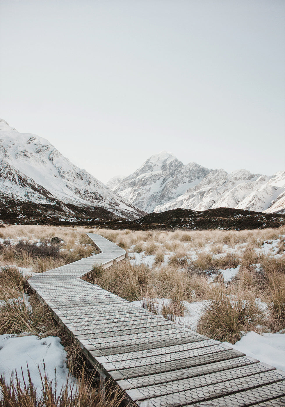 Poster van Hooker Valley Track 