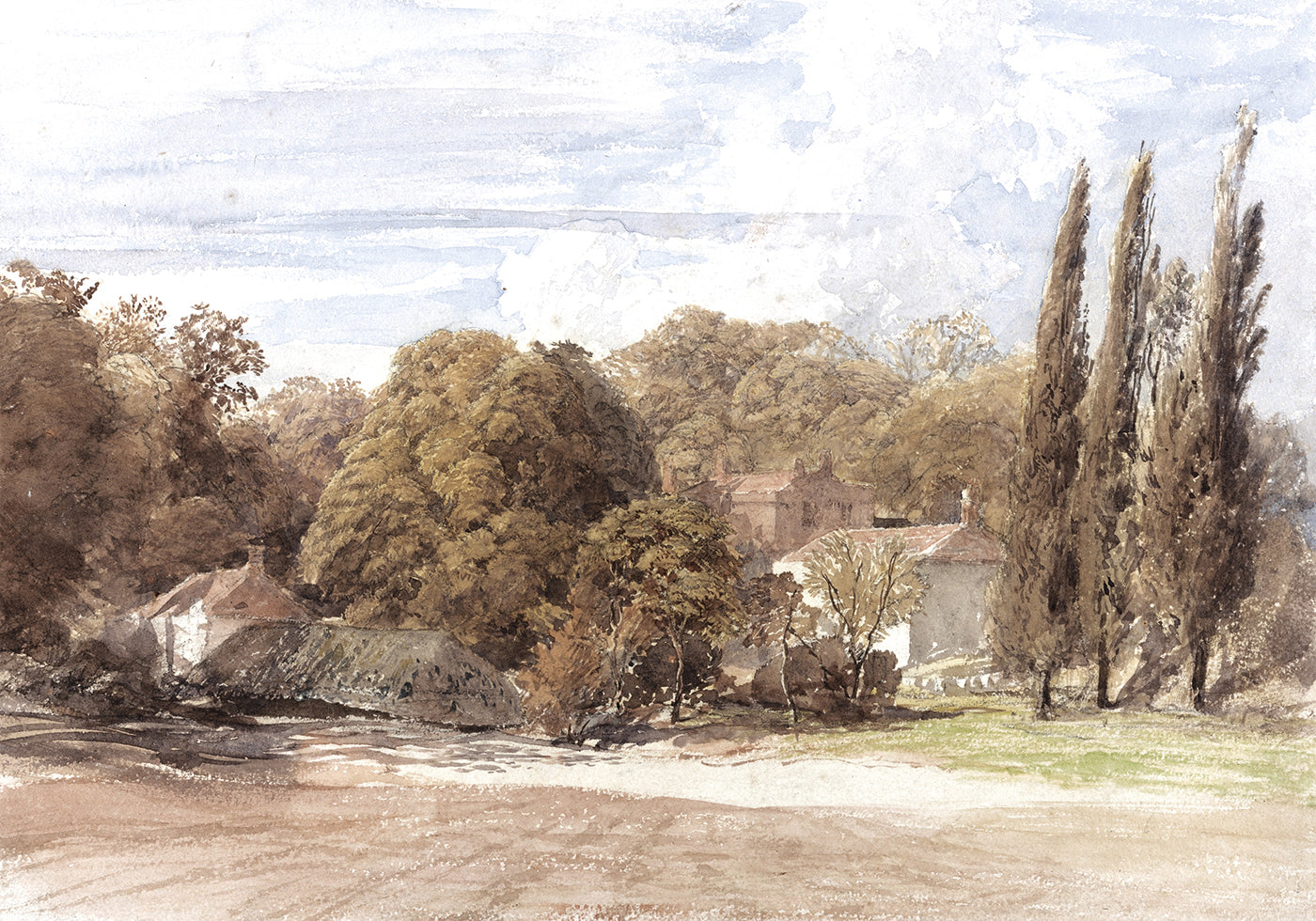 Kensington Gardens Landschapsposter