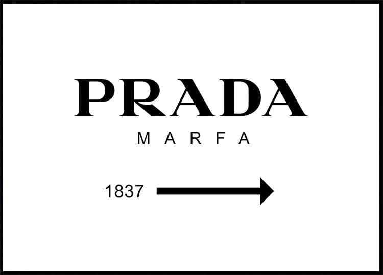 Prada Marfa-poster 