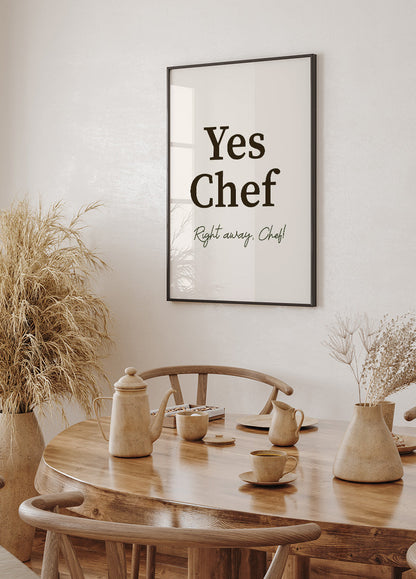 Ja Chef-poster 